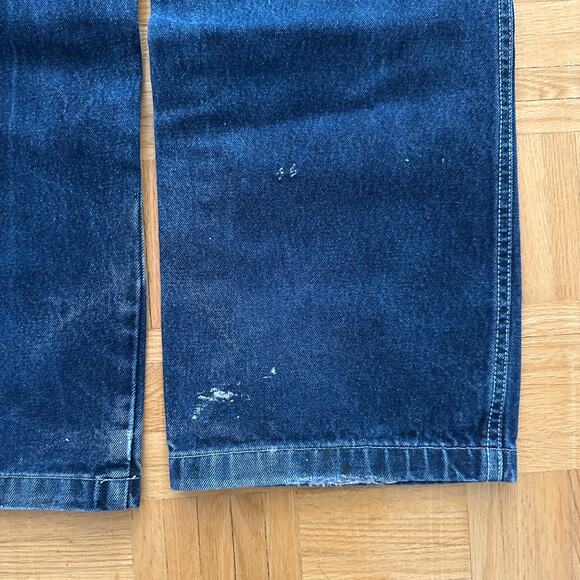 Vintage y2k Exhaust Jeans Denim Carpenter Pants Wide Leg Baggy Size 34 x 32 - Picture 8 of 9